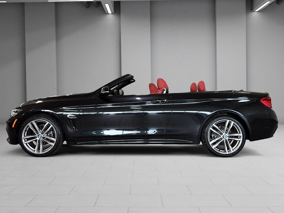 BMW 4 Series 430i XDRIVE CONVERTIBLE MSPORT PKG CUIR ROUGE GPS 2019-8
