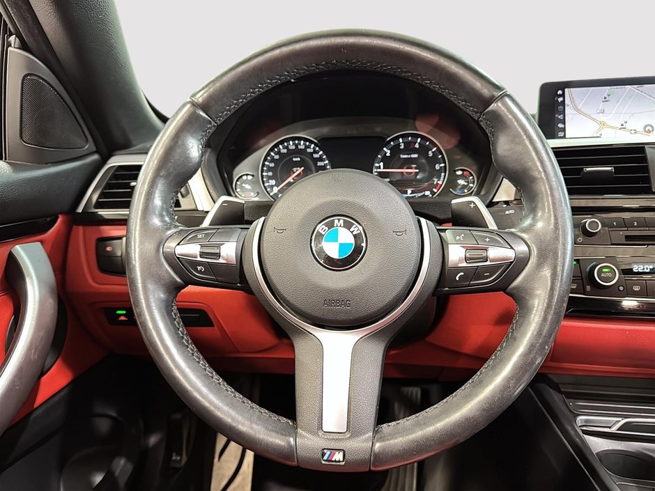 BMW 4 Series 430i XDRIVE CONVERTIBLE MSPORT PKG CUIR ROUGE GPS 2019-29
