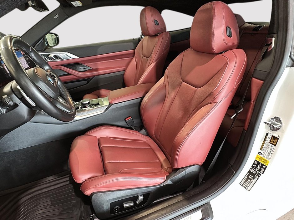 BMW 4 Series COUPE 430IXDRIVE M SPORT CUIR ROUGE TOIT OUVRANT 2024-21