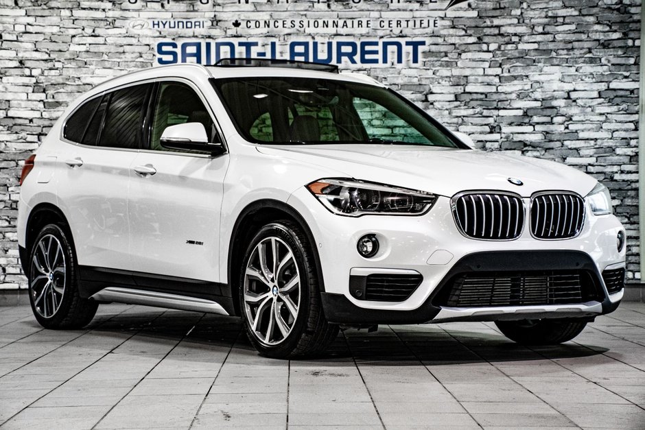 BMW X1 XDRIVE28i X LINE- PREMIUM AMELIORÉ - TOIT - CUIR - 2016-10