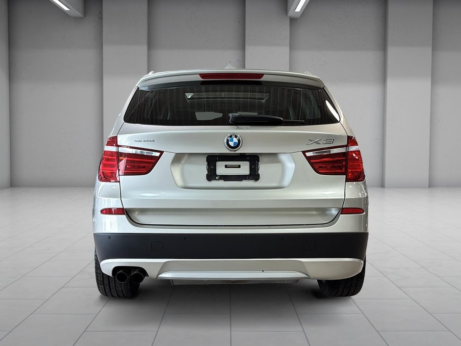 BMW X3 28i xDrive 6 CYL TOIT PANORAMIQUE CUIR GPS 2012-11