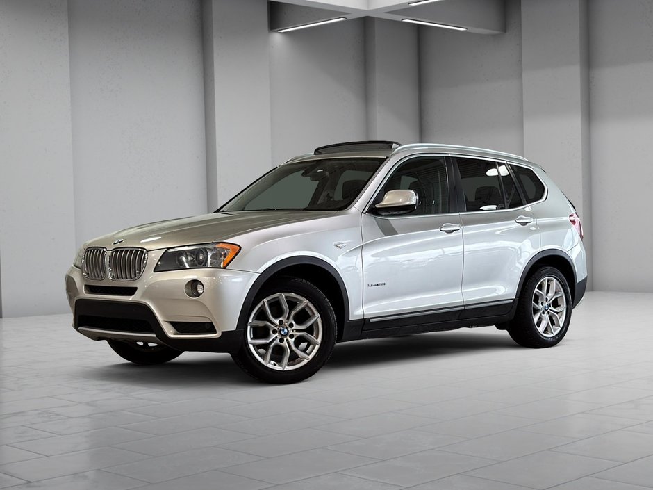 BMW X3 28i xDrive 6 CYL TOIT PANORAMIQUE CUIR GPS 2012-0