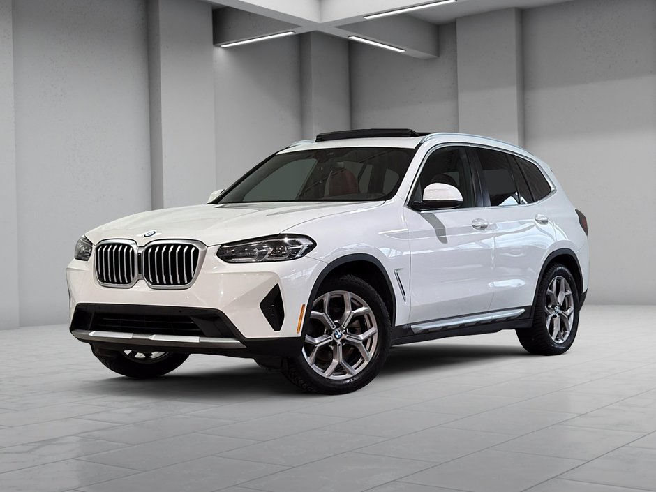BMW X3 XDrive30i PREMIUM PKG TOIT PANO NAV 2022-0