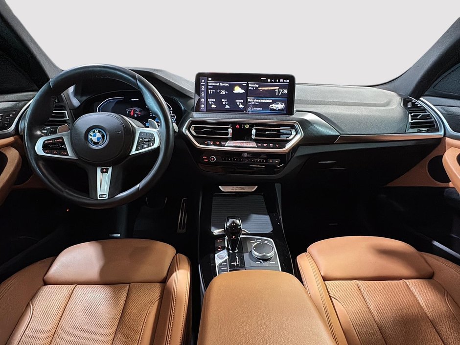 BMW X3 PLUG-IN HYBRID M SPORT PKG CUIR COGNAC CARPLAY 2023-30