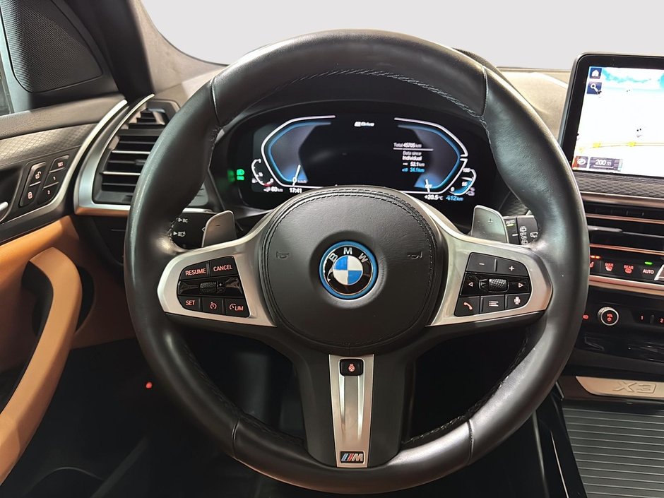 BMW X3 PLUG-IN HYBRID M SPORT PKG CUIR COGNAC CARPLAY 2023-31