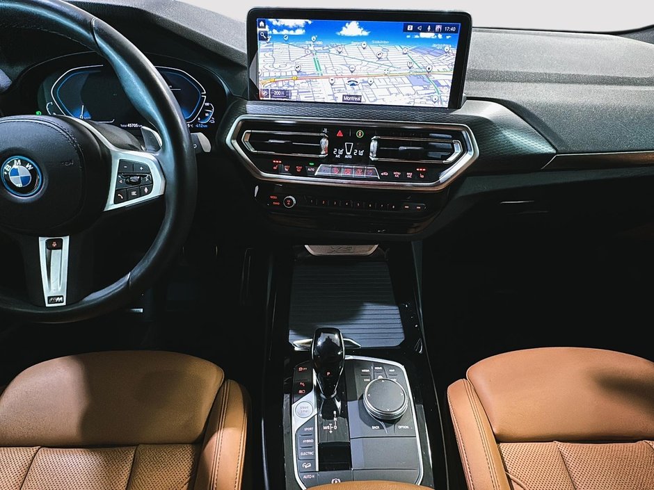 BMW X3 PLUG-IN HYBRID M SPORT PKG CUIR COGNAC CARPLAY 2023-23