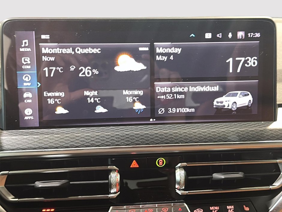 BMW X3 PLUG-IN HYBRID M SPORT PKG CUIR COGNAC CARPLAY 2023-27