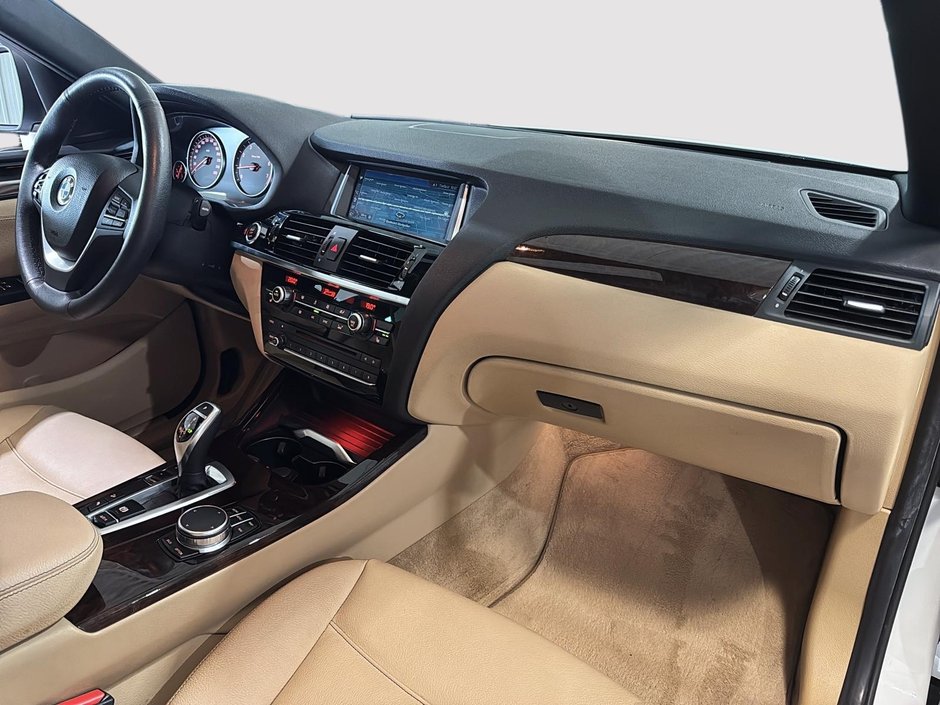 BMW X4 XDRIVE28I TOIT OUVRANT AWD CUIR BEIGE GPS 2018-18