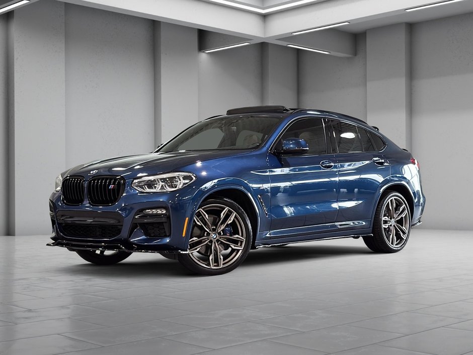 BMW X4 M40I XDRIVE M PACK PRE MIUM AMÉLIORÉ CUIR TOIT GPS 2020-0