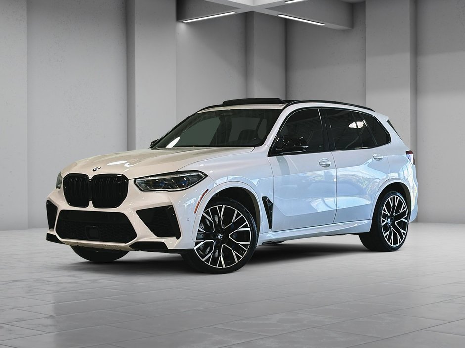 2022 BMW X5 M COMPETITION PREMIUM PACK BAQUETS CUIR TOIT PANO-0