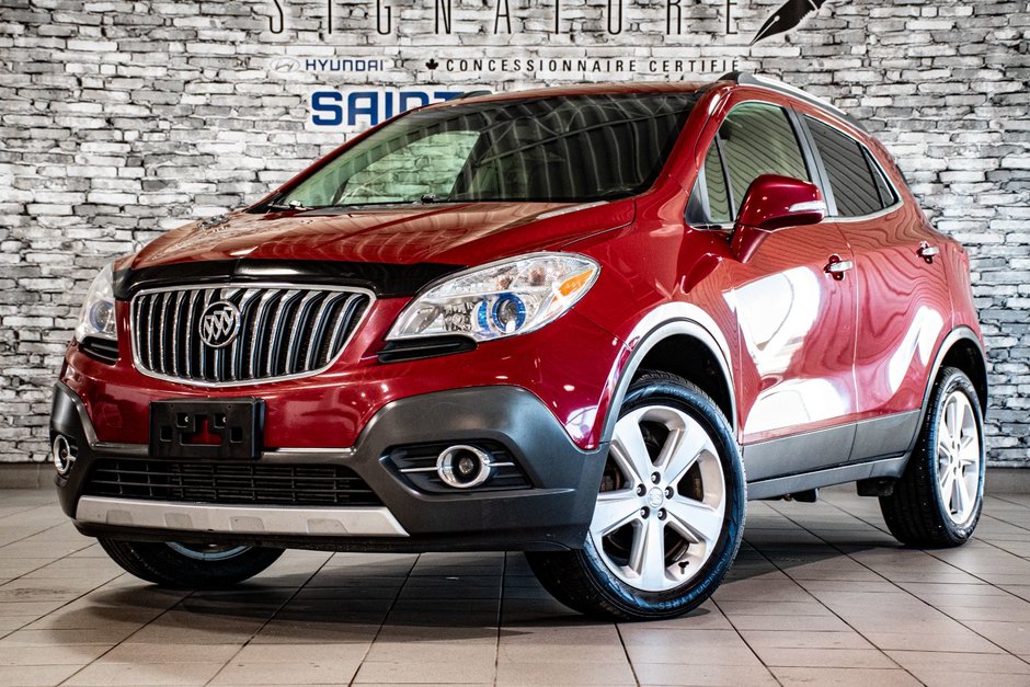 2016 Buick Encore LEATHER AWD CUIR SIEGES CHAUFFANTS CAMERA in Montréal, Quebec