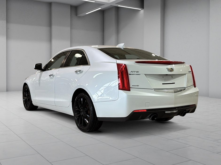 Cadillac ATS Sedan AWD CUIR TOIT CARPLAY DEMARREUR 2017-5