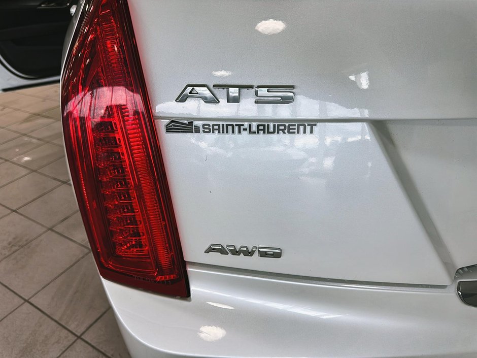 Cadillac ATS Sedan AWD CUIR TOIT CARPLAY DEMARREUR 2017-7