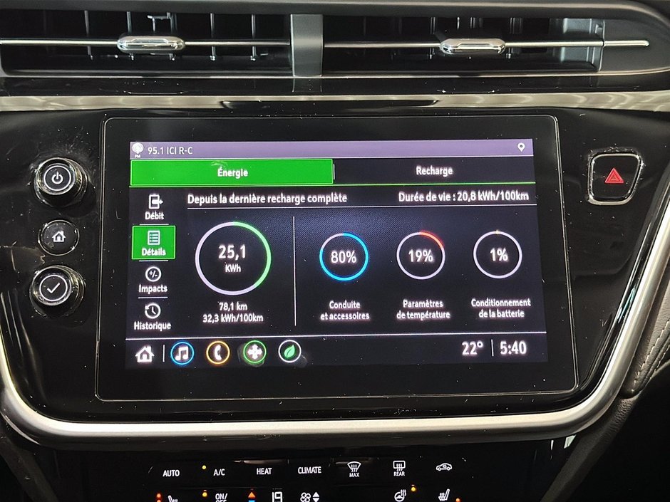 Chevrolet Bolt EUV LT SIEGES VOLANT CHAUFFANT AC AUTO 2022-27
