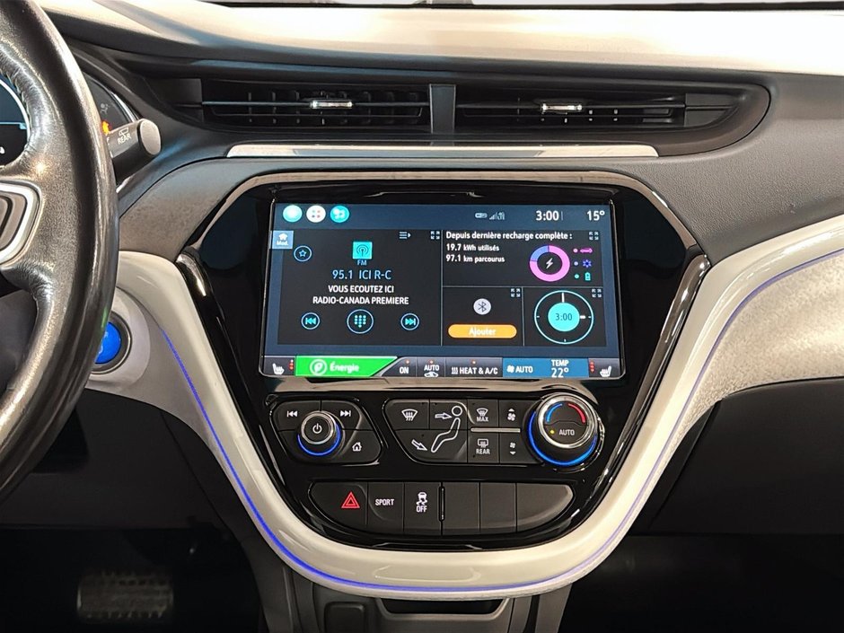 Chevrolet Bolt EV PREMIER CAM360 CUIR SON BOSE A/C AUTO 2018-20