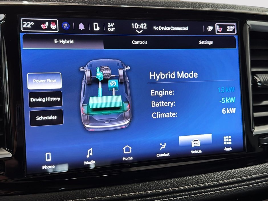 Chrysler Pacifica Hybrid HYBRID PLUG TOURING L CUIR CARPLAY GPS 2023-24