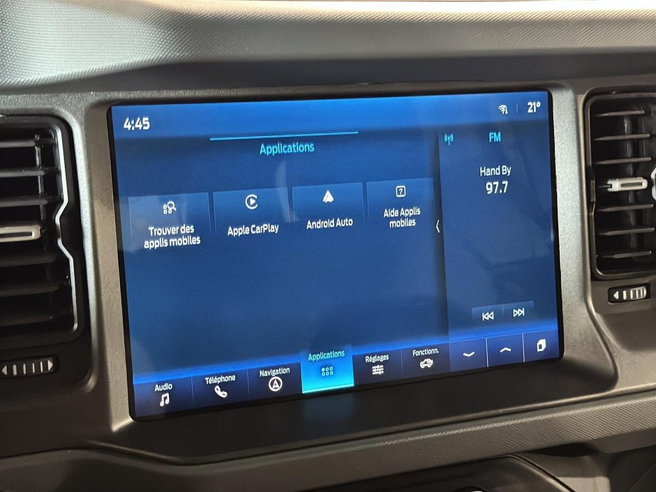 Ford Bronco BIG BEND GPS CARPLAY TOIT AMOVIBLE 2024-21