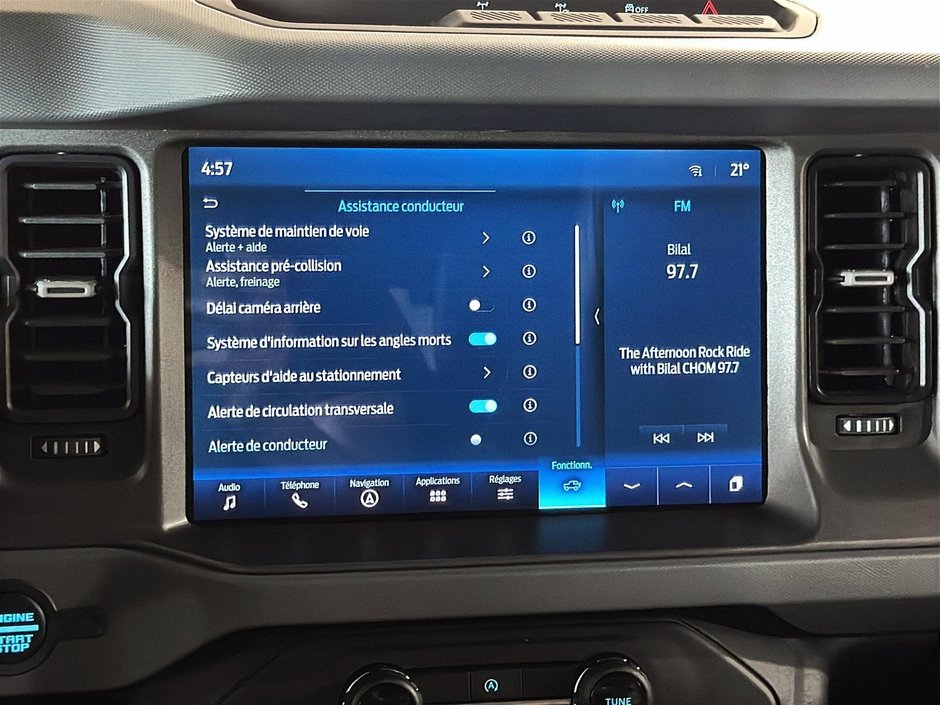 Ford Bronco BIG BEND GPS CARPLAY TOIT AMOVIBLE 2024-22