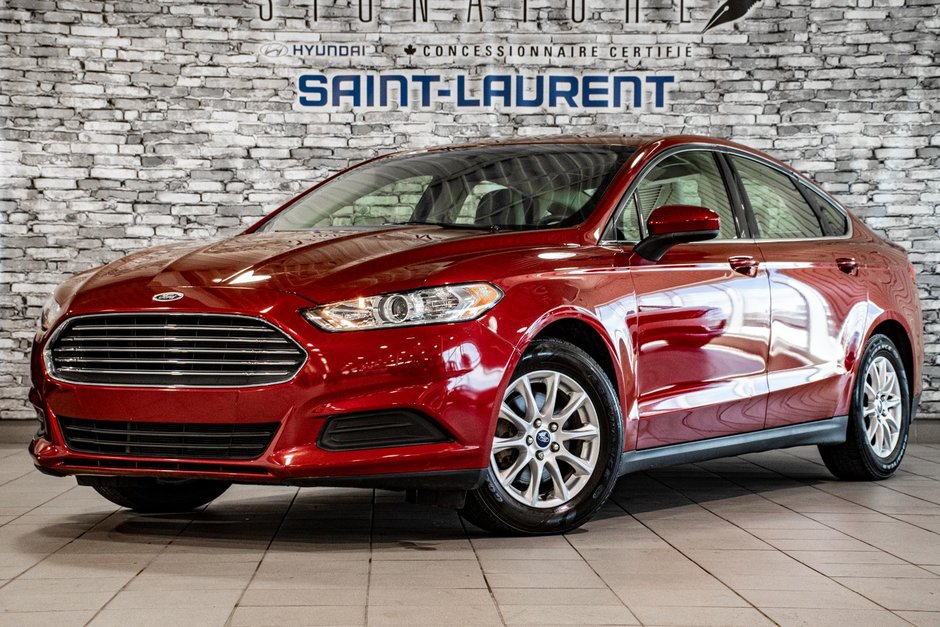 Ford Fusion S AUTOMATIQUE CAMERA A/C BLUETOOTH CRUISE 2015 à Montréal, Québec