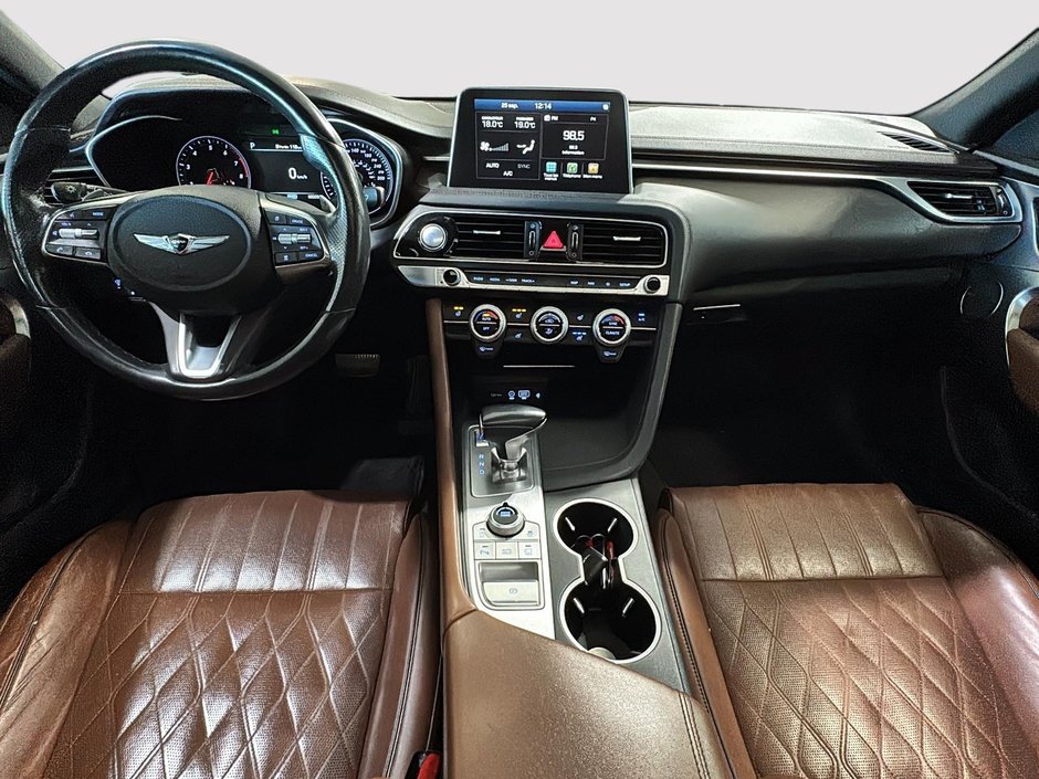 2020 GENESIS G70 2.0T PRESTIGE TOIT OUVRANT GPS CUIR CARPLAY-24