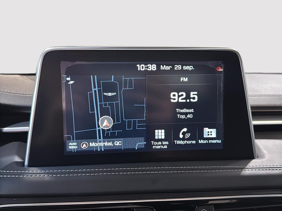 GENESIS G70 2.0T ELITE AWD CUIR TOIT SIEGES CHAUFFANTS CAMERA 2021-27