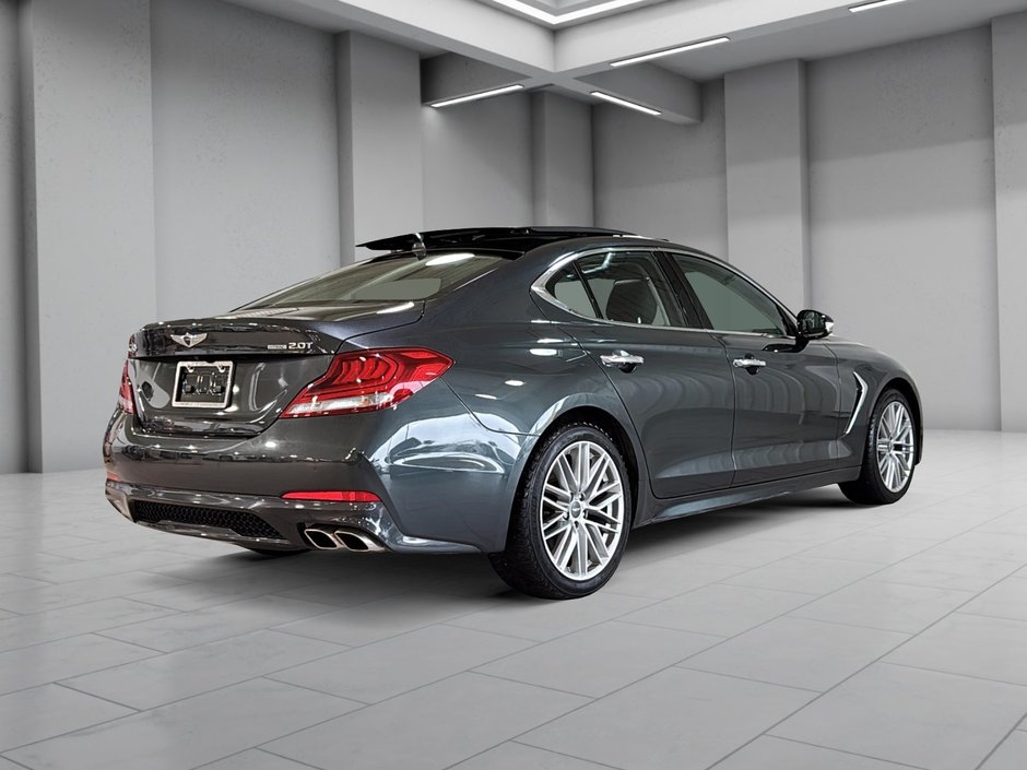 GENESIS G70 2.0T ELITE AWD CUIR TOIT SIEGES CHAUFFANTS CAMERA 2021-15