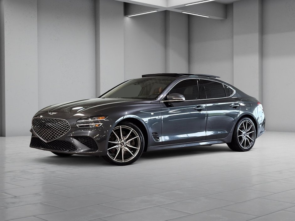 GENESIS G70 3.3T V6 ADVANCED CUIR CHAUFFANT CAMERA GPS 2022-0