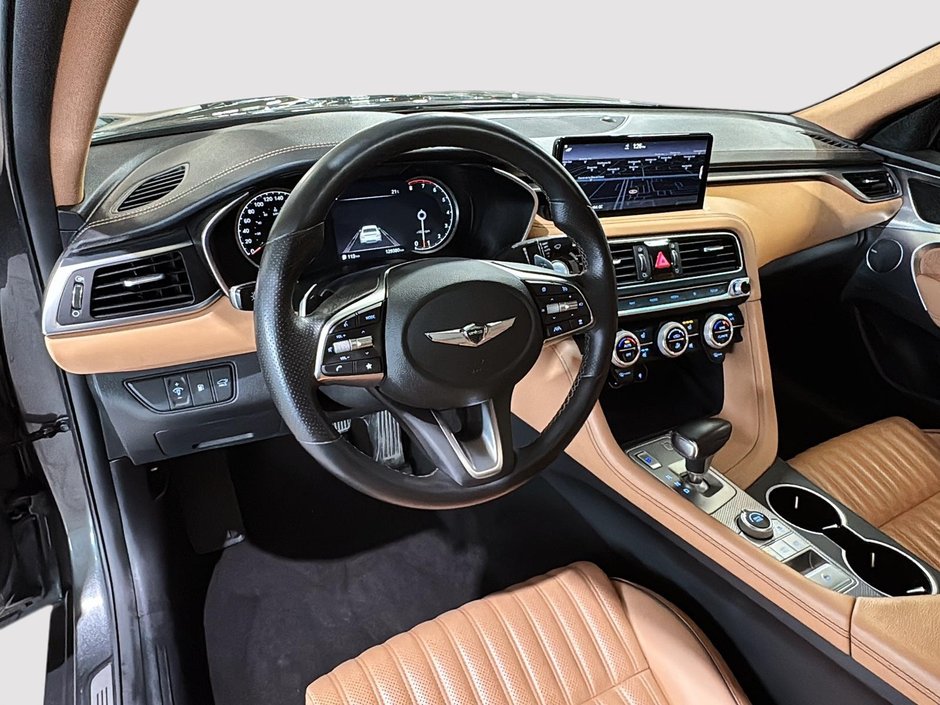 GENESIS G70 3.3T V6 ADVANCED CUIR CHAUFFANT CAMERA GPS 2022-11