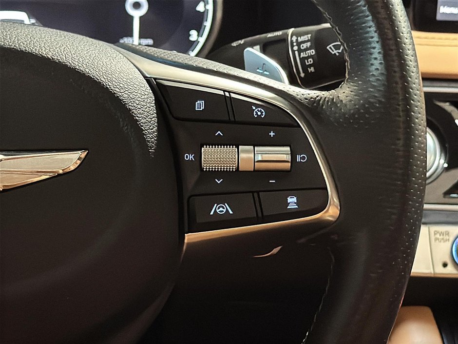 GENESIS G70 3.3T V6 ADVANCED CUIR CHAUFFANT CAMERA GPS 2022-29
