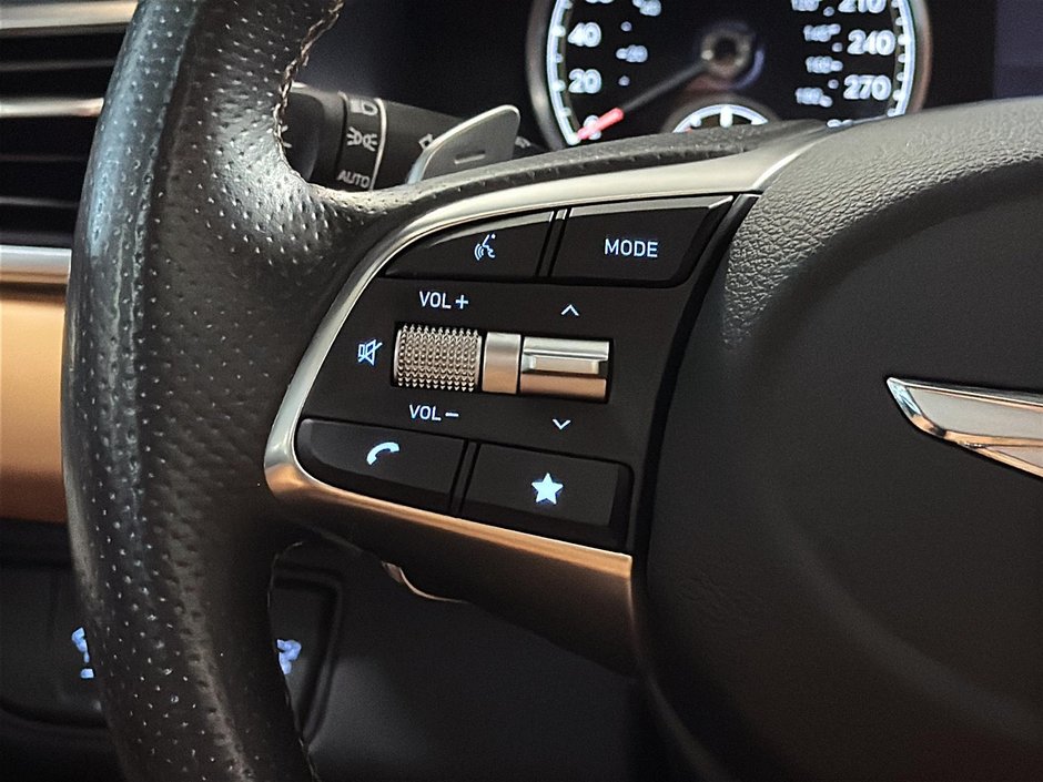 GENESIS G70 3.3T V6 ADVANCED CUIR CHAUFFANT CAMERA GPS 2022-28