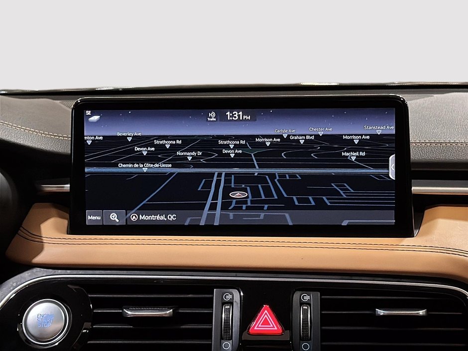 GENESIS G70 3.3T V6 ADVANCED CUIR CHAUFFANT CAMERA GPS 2022-21