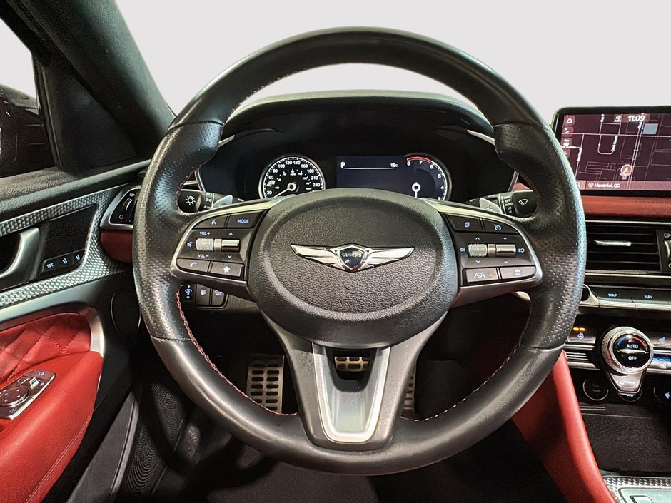 GENESIS G70 3.3T SPORT AWD 365 HP HEAD UP DISP CAM360 CUIR 2023-33