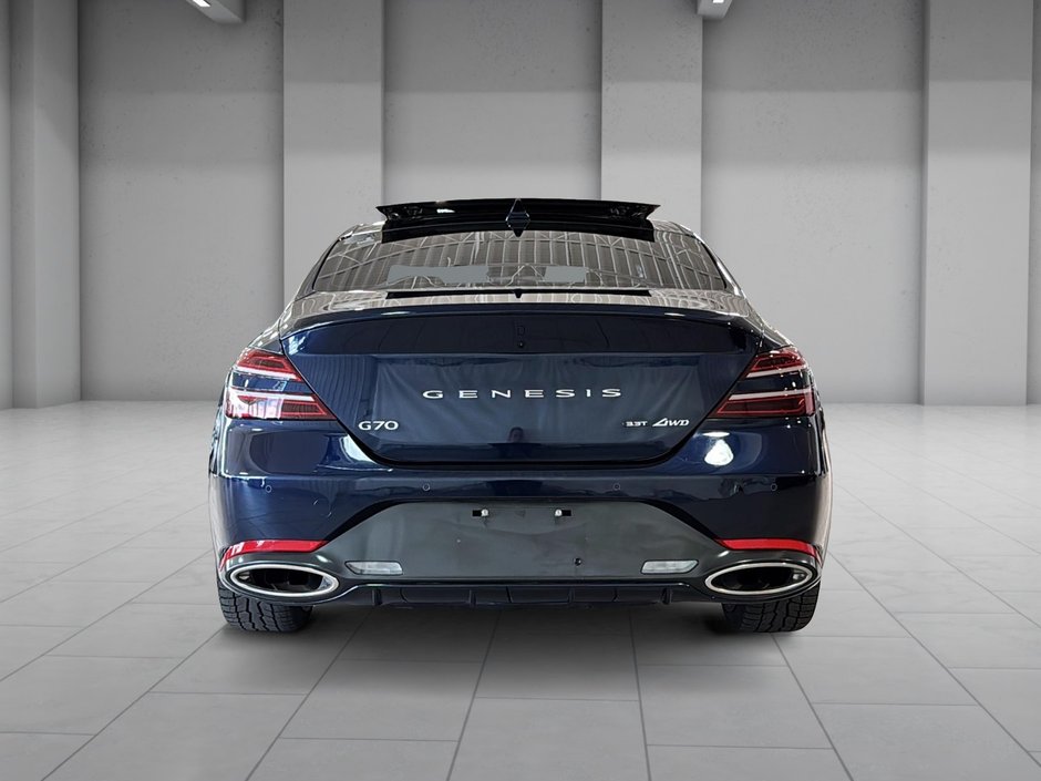 GENESIS G70 3.3T SPORT AWD 365 HP HEAD UP DISP CAM360 CUIR 2023-11
