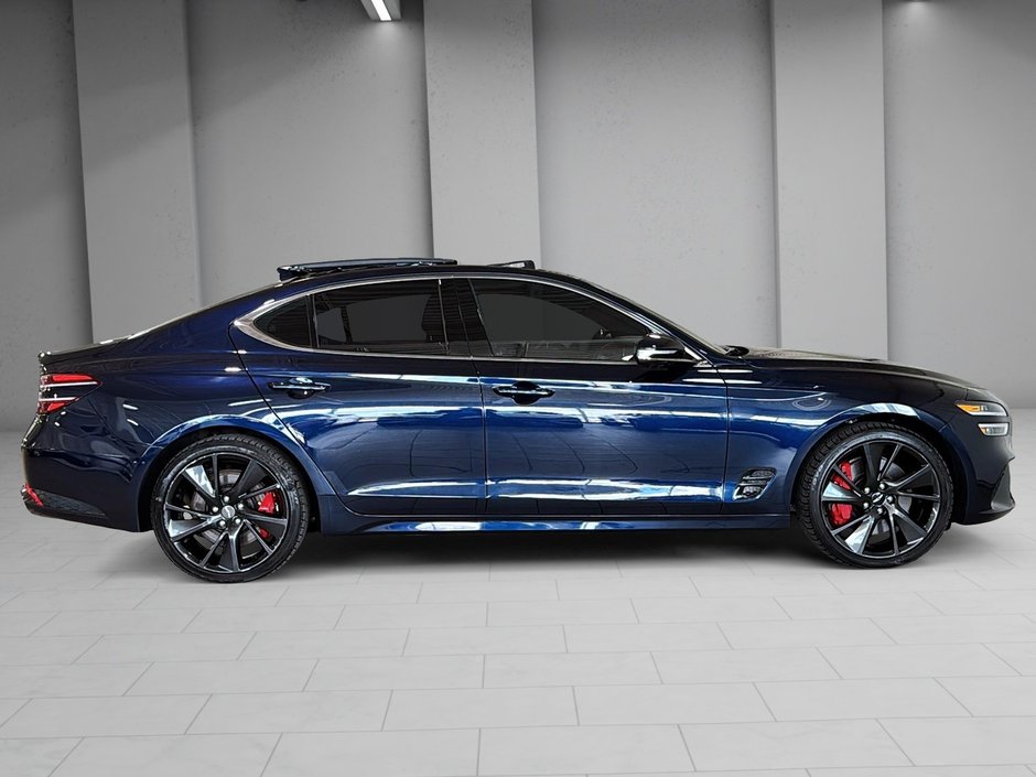 GENESIS G70 3.3T SPORT AWD 365 HP HEAD UP DISP CAM360 CUIR 2023-16