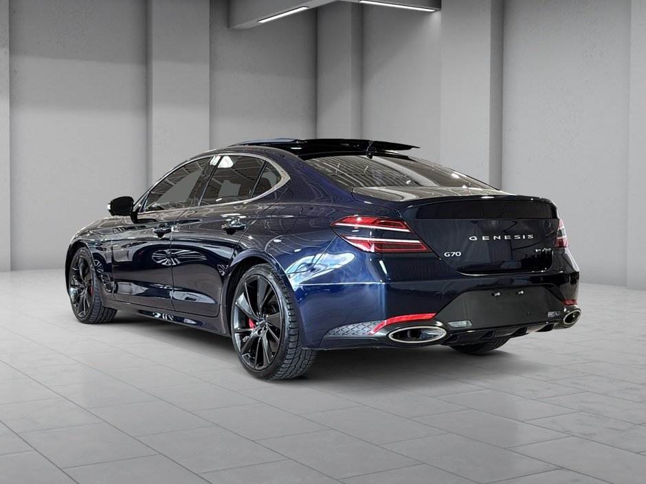 GENESIS G70 3.3T SPORT AWD 365 HP HEAD UP DISP CAM360 CUIR 2023-10