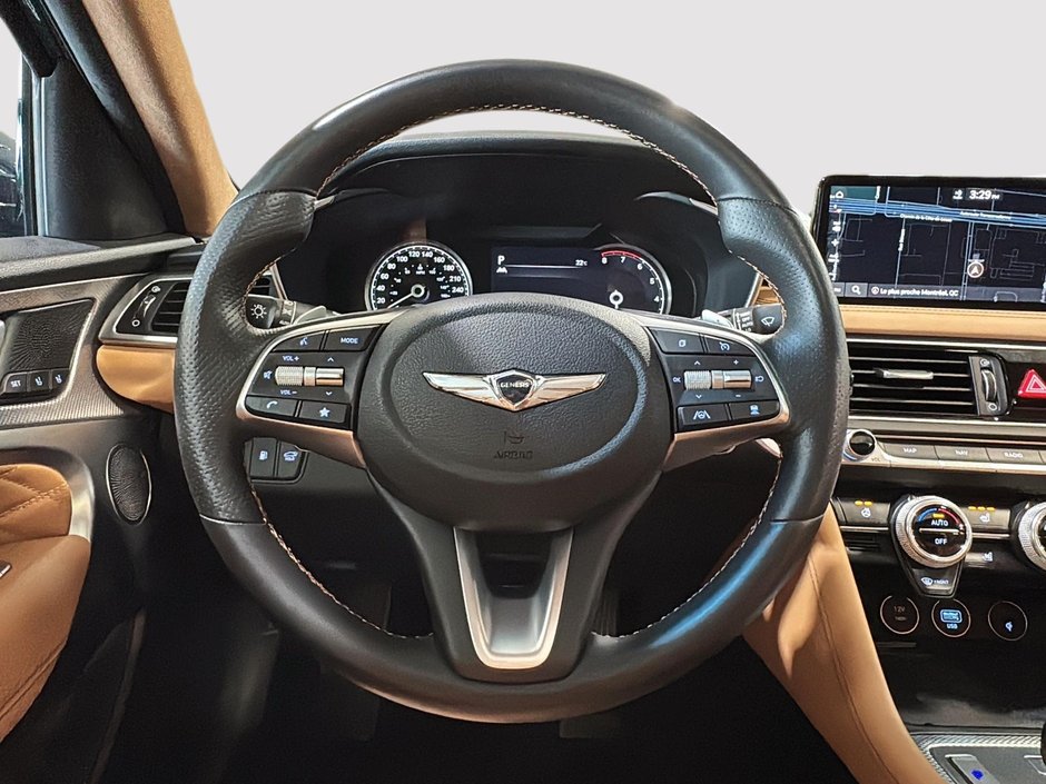 GENESIS G70 2.0T PRESTIGE AWD TOIT OUVRANT NAVIGATION CUIR 2023-34