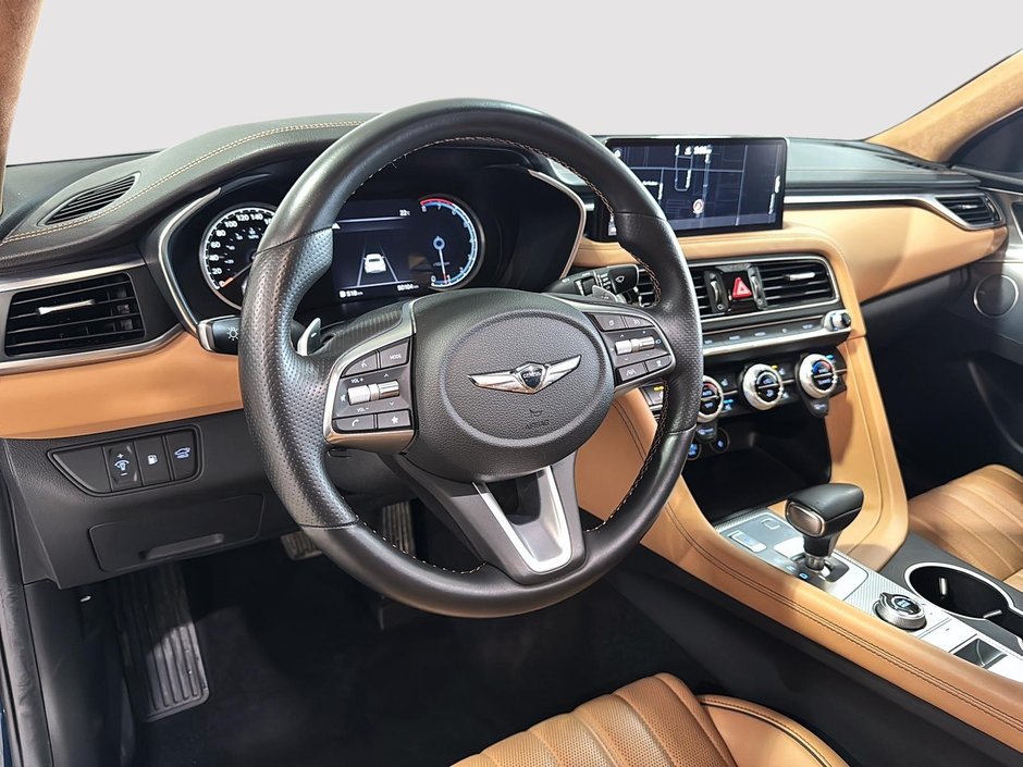 GENESIS G70 2.0T PRESTIGE AWD TOIT OUVRANT NAVIGATION CUIR 2023-3