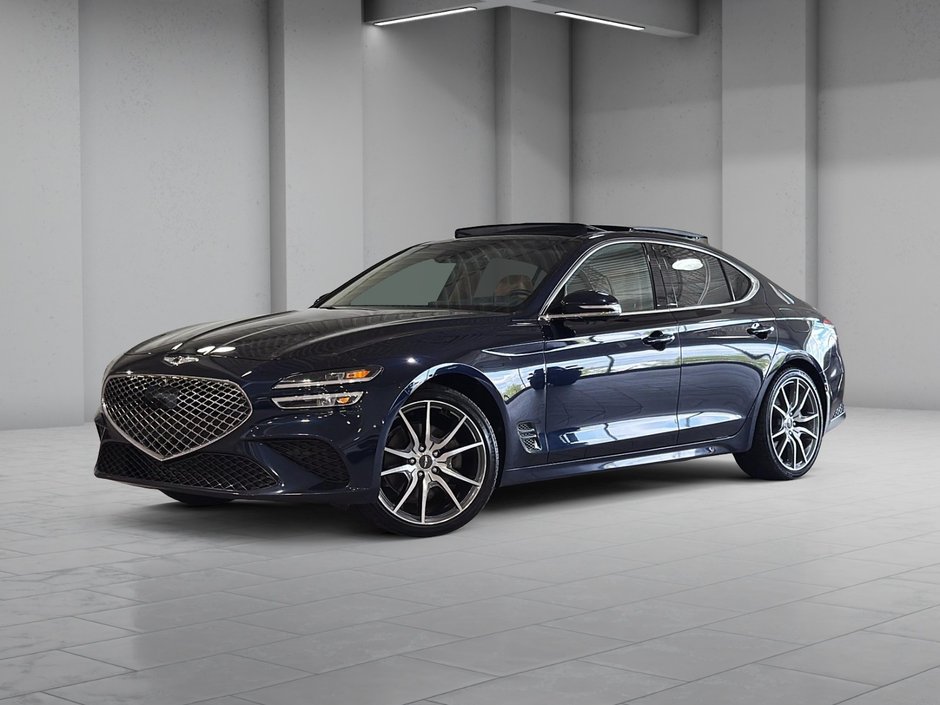 GENESIS G70 2.0T PRESTIGE AWD TOIT OUVRANT NAVIGATION CUIR 2023-0