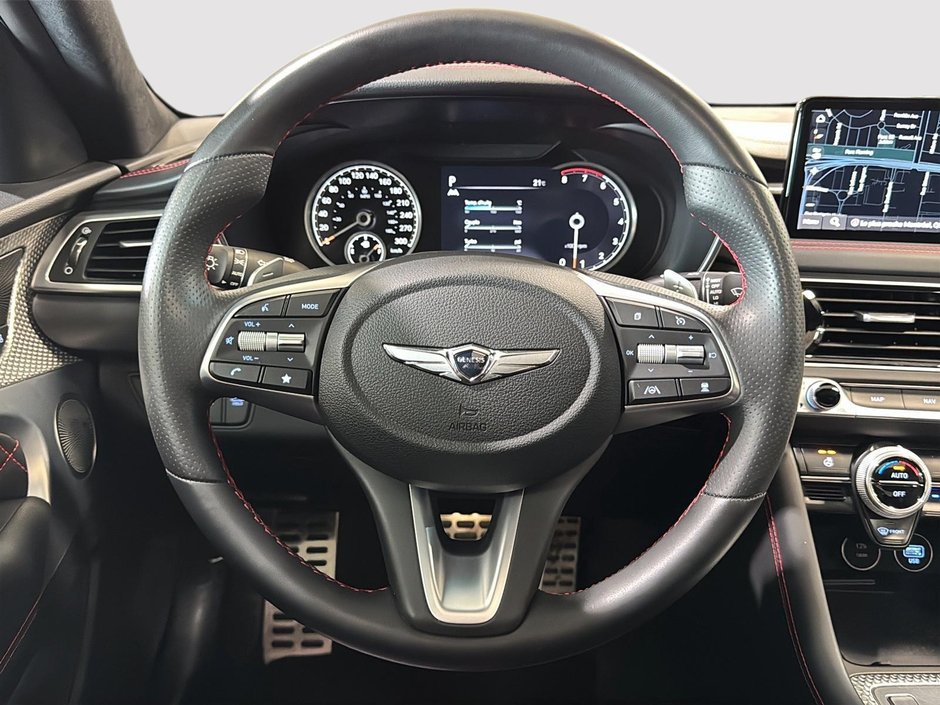 GENESIS G70 3.3T SPORT CUIR CHAUFFANT CAMERA GPS 2023-35