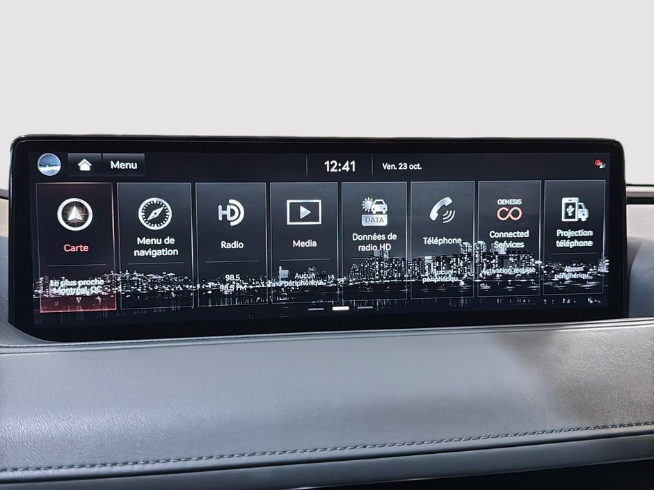 GENESIS G80 2.5T ADVANCED TOIT PANO GPS CUIR CARPLAY MAGS 2021-28