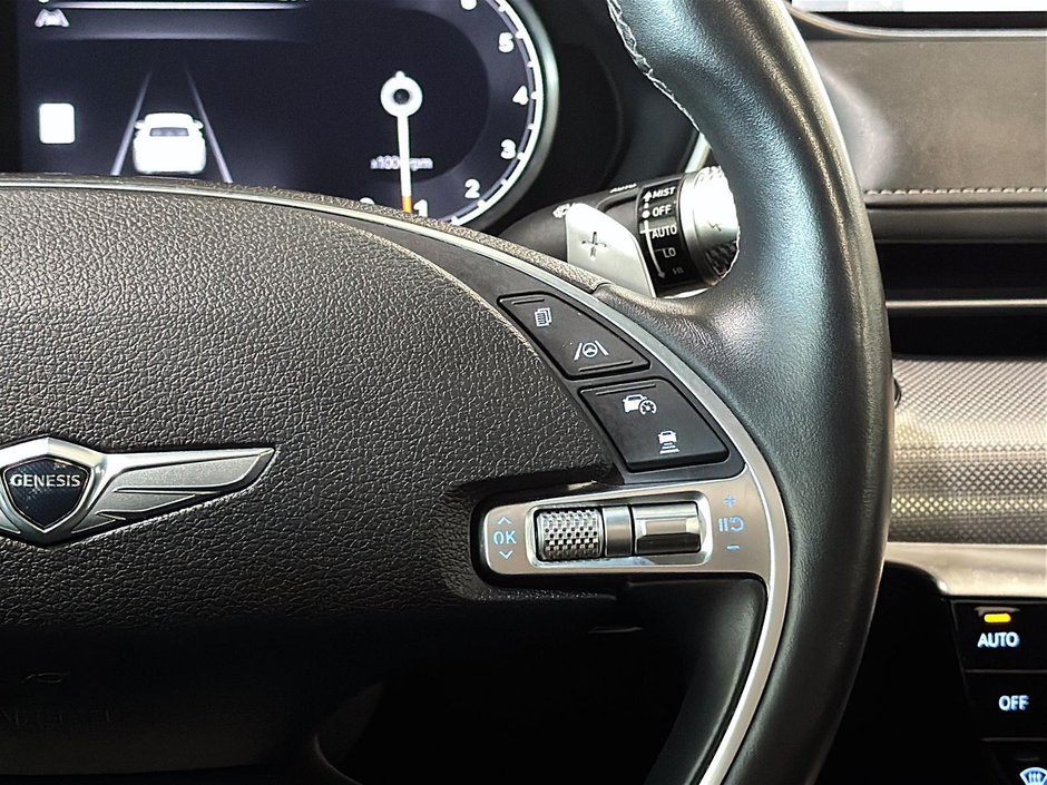 GENESIS G80 2.5T ADVANCED AWD 300HP TOIT GPS CUIR MAGS 2023-34