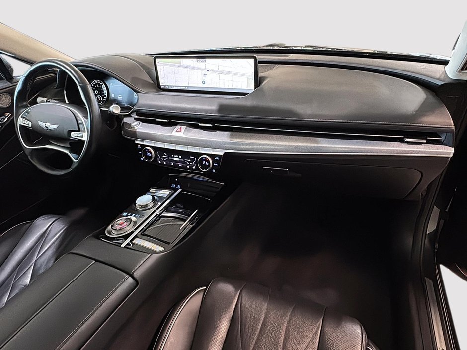 GENESIS G80 2.5T ADVANCED AWD 300HP TOIT GPS CUIR MAGS 2023-16