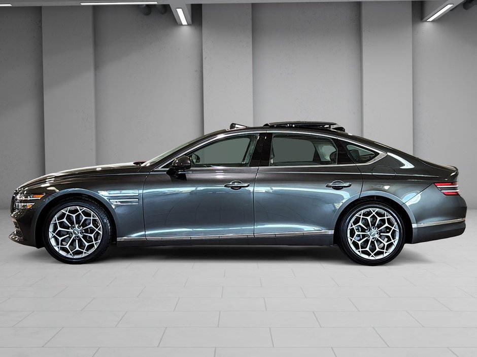 GENESIS G80 2.5T ADVANCED AWD 300HP TOIT GPS CUIR MAGS 2023-8