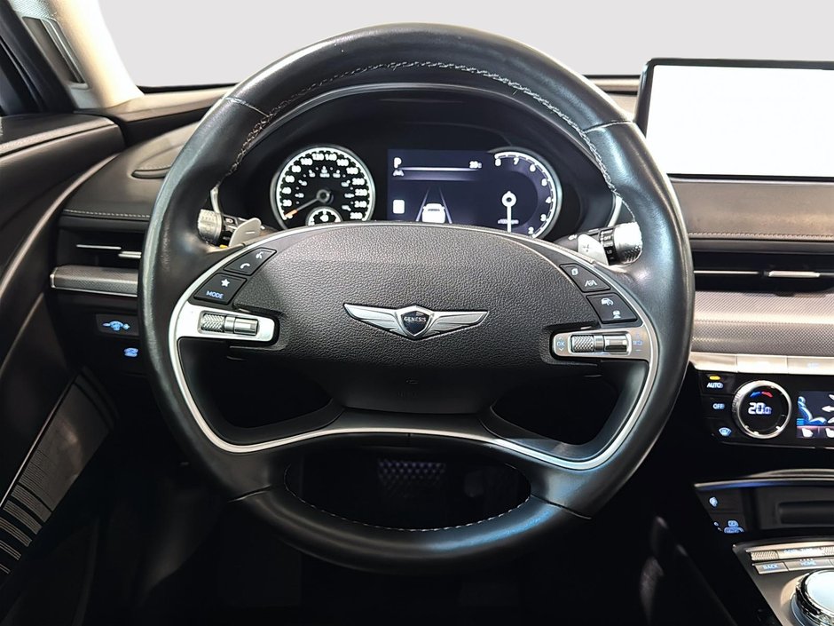 GENESIS G80 2.5T ADVANCED AWD 300HP TOIT GPS CUIR MAGS 2023-32