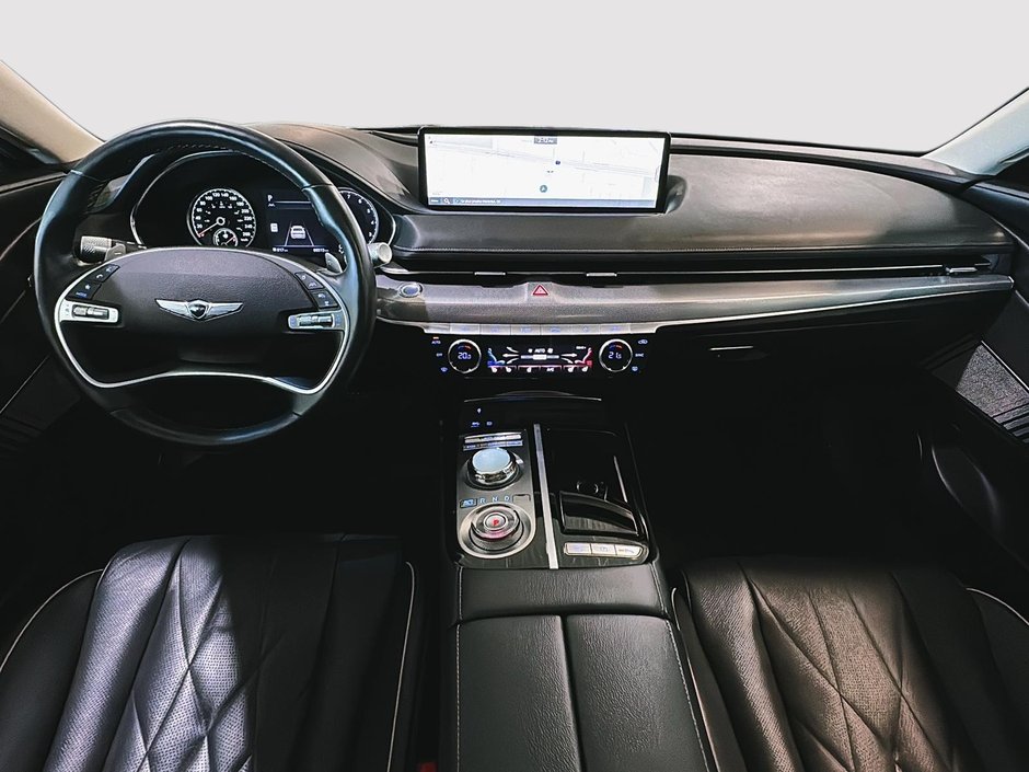 GENESIS G80 2.5T ADVANCED AWD 300HP TOIT GPS CUIR MAGS 2023-4