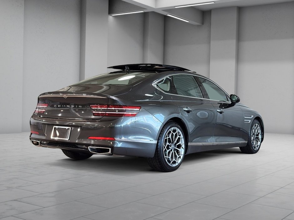 GENESIS G80 2.5T ADVANCED AWD 300HP TOIT GPS CUIR MAGS 2023-14