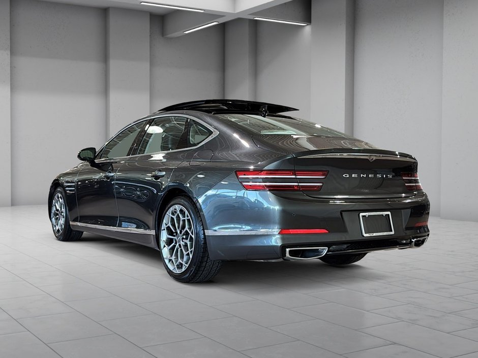 GENESIS G80 2.5T ADVANCED AWD 300HP TOIT GPS CUIR MAGS 2023-10
