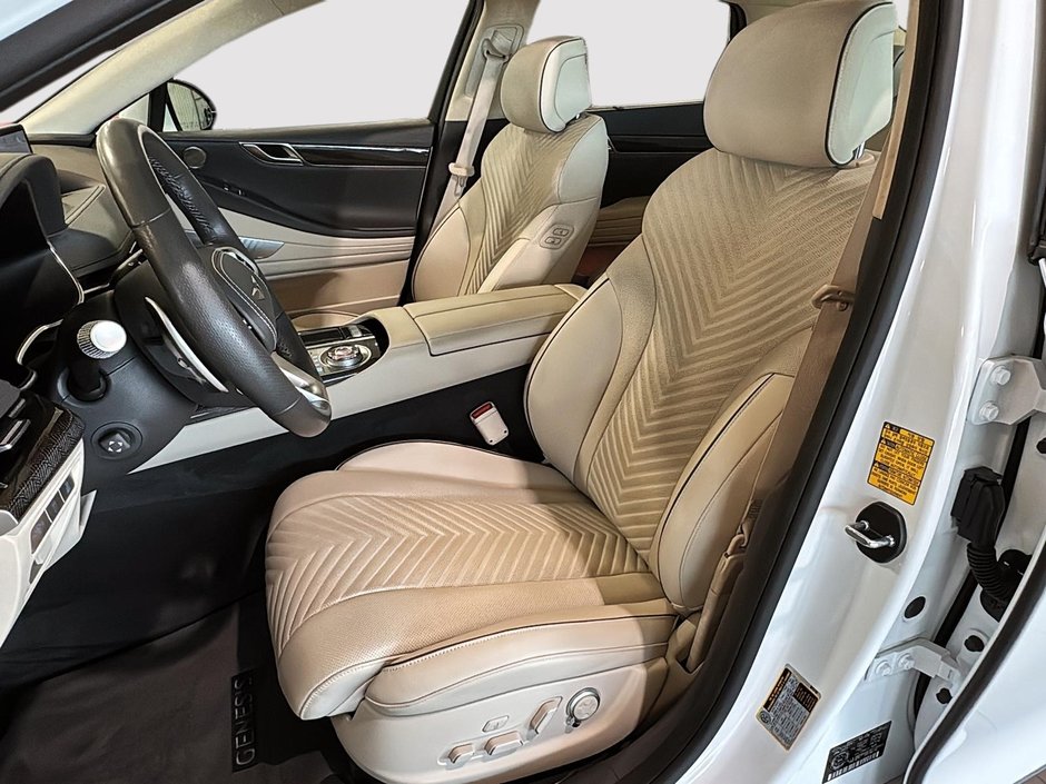 GENESIS G80 3.5T SPORT PLUS TOIT PANO GPS CUIR SIEGE MASSANT 2023-20