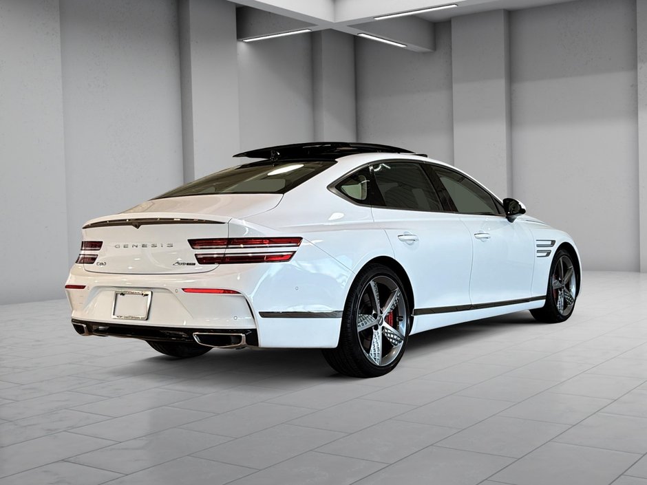GENESIS G80 3.5T SPORT PLUS TOIT PANO GPS CUIR SIEGE MASSANT 2023-15