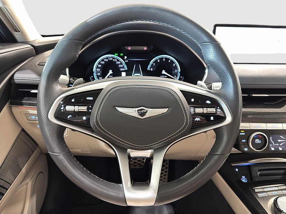 GENESIS G80 3.5T SPORT PLUS TOIT PANO GPS CUIR SIEGE MASSANT 2023-32